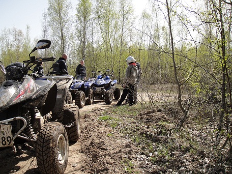 quad tour leipzig hainer see